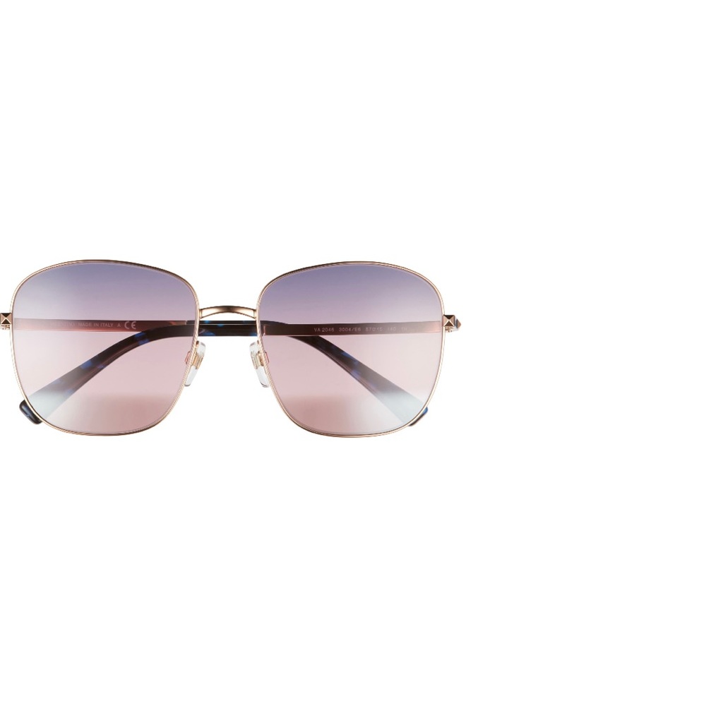 Valentino 57mm Square Sunglasses